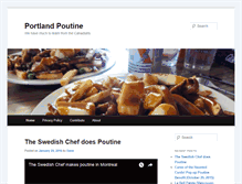 Tablet Screenshot of portlandpoutine.com